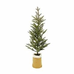 Hot Sale ⌛ Assorted 3ft. Pine Tree in Burlap Bag by Ashland® 🔥 -Michaels Store 10675201 3