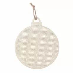 Hot Sale ⌛ 5" DIY Unfinished Stitch Wood Circle Ornament by Michaels ❤️