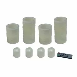 Wholesale 🛒 White Snowflake LED Candle Set by Ashland® 👍