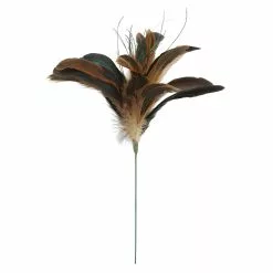 Wholesale ⌛ Natural Brown Peacock Feather Pick by Ashland® 🤩