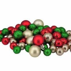 New ⭐ Glittery Red, Green & Gold Decorative Ball Filler by Ashland® 🔔