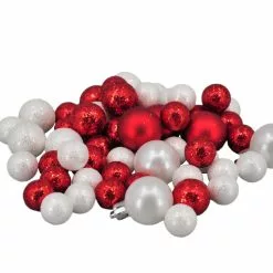 Wholesale ⌛ Glittery Red & White Decorative Ball Filler by Ashland® 🎉