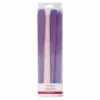 Flash Sale 💯 Christmas Purple & Pink Taper Candles by Ashland®, 4ct. ⭐ -Michaels Store 10676083 1