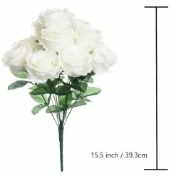 Brand new ⭐ 12 Pack: Cream Rose Bush by Ashland® ✨ -Michaels Store 10676297 3 1