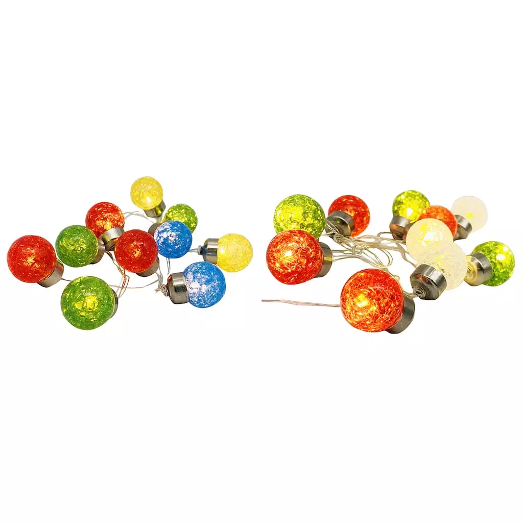 Top 10 🎉 Assorted 10 ct. Multicolor Cracked Bulb LED String Lights by Ashland® ❤️ 3 Top 10 🎉 Assorted 10 ct. Multicolor Cracked Bulb LED String Lights by Ashland® ❤️