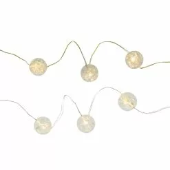 Coupon 👍 Assorted 27ct. Warm White Cracked Ball LED Crafting Lights by Ashland® 👍