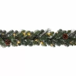 Best deal 🌟 9ft. Pre-Lit Mixed Pine & Pinecone Garland by Ashland® ⭐ -Michaels Store 10676637 3