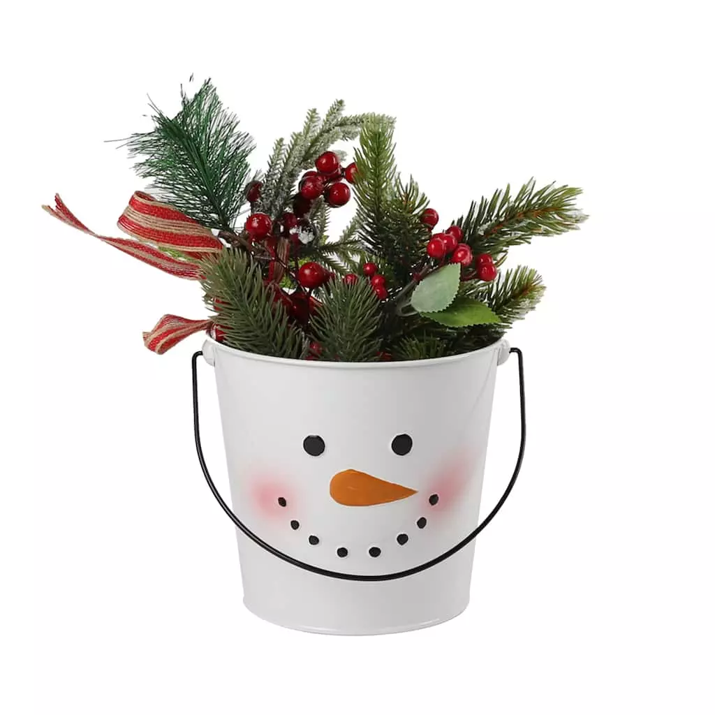 Best deal 🥰 7.2" Snowman Bucket with Handle by Ashland® ✨ 4 Best deal 🥰 7.2" Snowman Bucket with Handle by Ashland® ✨ - Image 2