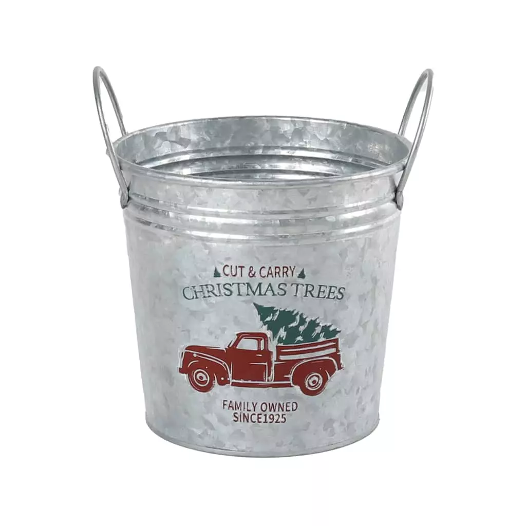 New π 7.6" Holiday Truck Metal Bucket with Handles by Ashland® π 3 New π 7.6" Holiday Truck Metal Bucket with Handles by Ashland® π