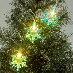 Best Pirce 🛒 Assorted 8ct. Warm White Snowflake LED Crafting Lights by Ashland® 😀 -Michaels Store 10676916 3