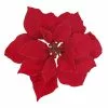 Flash Sale ✨ Red Velvet Poinsettia Clip by Ashland® 👍 -Michaels Store 10676929 1