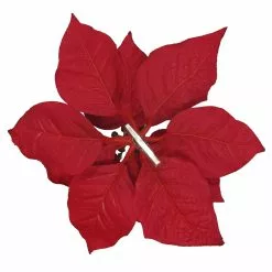 Flash Sale ✨ Red Velvet Poinsettia Clip by Ashland® 👍 -Michaels Store 10676929 2
