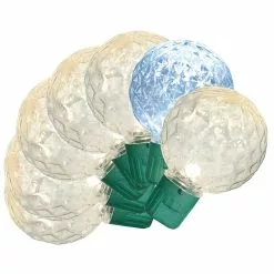 Wholesale ✔️ 25ct. White Dual Color LED G40 Twinkle String Lights by Ashland® ✨