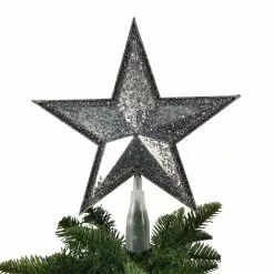 Buy ⭐ 11" Silver LED Star Tree Topper by Ashland® ❤️ -Michaels Store 10677076 3