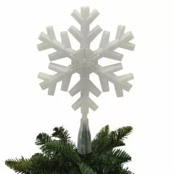 Outlet 🌟 12" White Lighted Snowflake Tree Topper by Ashland® 🎁 8 Outlet 🌟 12" White Lighted Snowflake Tree Topper by Ashland® 🎁 -Michaels Store 10677119 3