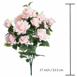 New ✨ 12 Pack: Pink Rose Bush by Ashland® 👍 -Michaels Store 10677454 3