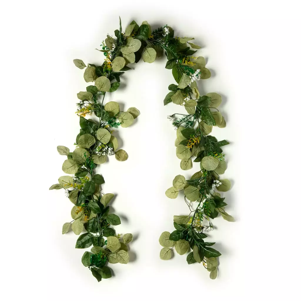 Wholesale 🧨 6ft. Baby's Breath Garland by Ashland® ❤️ 6 Wholesale 🧨 6ft. Baby's Breath Garland by Ashland® ❤️ - Image 4