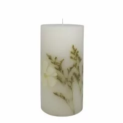 Outlet ✔️ Home Fragrance Collection 3" x 6" Vanilla & Amber Scented Pillar Candle by Ashland® ❤️ -Michaels Store 10687821 2 1