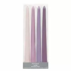 Top 10 🌟 12 Packs: 4 ct. (48 total) 10" Mixed Purple Taper Candles by Ashland® ✨