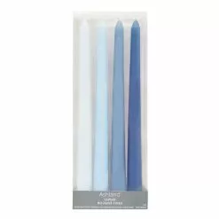 Cheapest ✨ 12 Packs: 4 ct. (48 total) 10" Mixed Blue Taper Candles by Ashland® 🎁