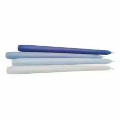 Promo 🥰 10" Mixed Blue Taper Candles by Ashland®, 4ct. 💯 9 Promo 🥰 10" Mixed Blue Taper Candles by Ashland®, 4ct. 💯 -Michaels Store 10687935 4