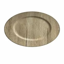 Cheapest 👏 13" Gray Woodgrain Charger by Ashland® 🤩 -Michaels Store 10688160 2 1