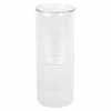 Cheap 👍 8" Clear Glass Dual Cylinder Candle Holder by Ashland® 👏