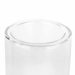 Outlet 🔥 6" Clear Glass Dual Cylinder Candle Holder by Ashland® 🥰 -Michaels Store 10688273 3