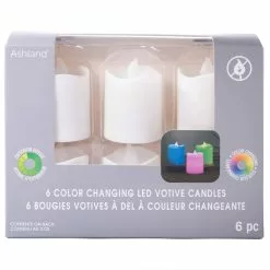 Outlet ๐คฉ 8 Packs: 6 ct. (48 total) Color Changing LED Votive Candles Set by Ashland® ๐