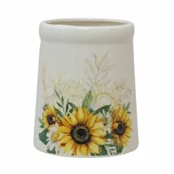 Best reviews of ⌛ 6.5" Sunflower Ceramic Utensil Holder by Ashland® 👏