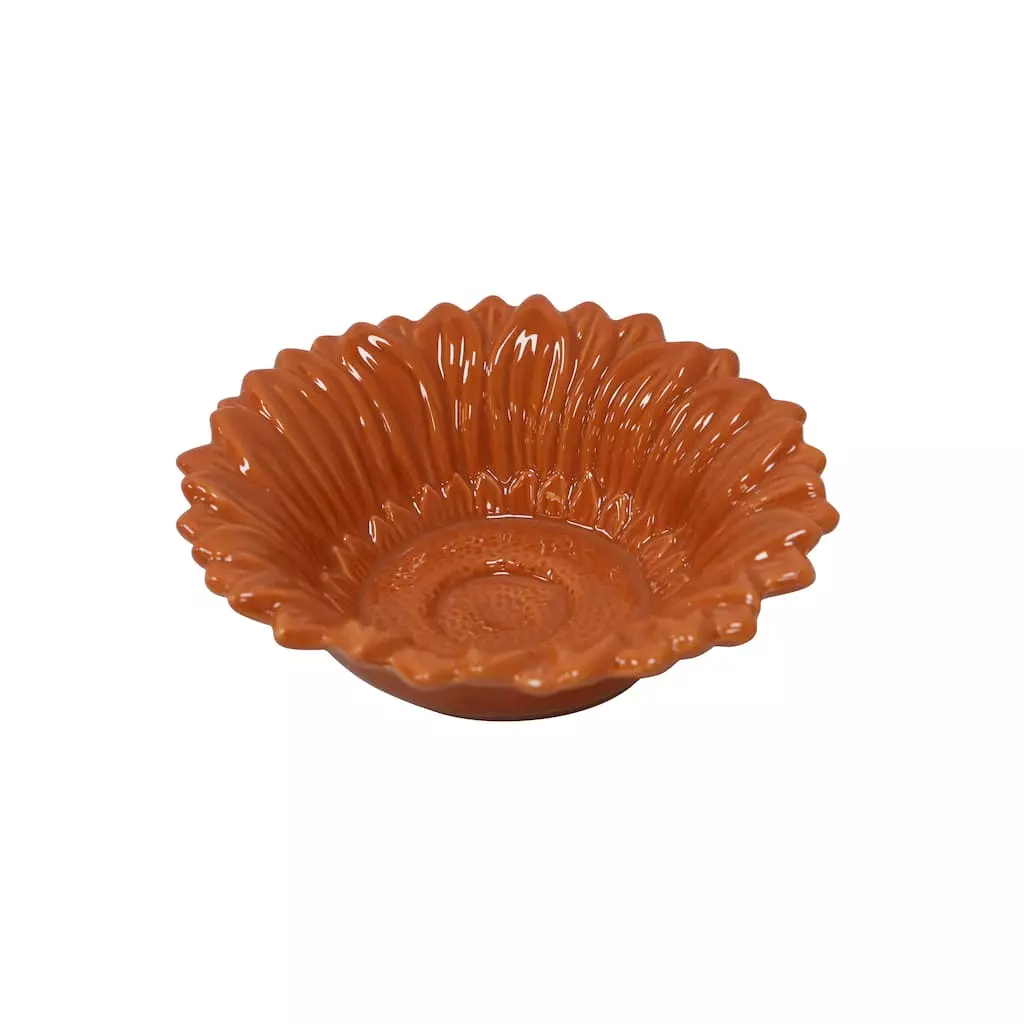 New 👏 Assorted 6" Sunflower Ceramic Dish by Ashland® ✨ 5 New 👏 Assorted 6" Sunflower Ceramic Dish by Ashland® ✨ - Image 3