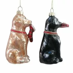 Discount 🔥 Assorted 4" Glass Lab ⭐ Dog Ornament by Ashland® ❄ Christmas ⭐ 6 Discount 🔥 Assorted 4" Glass Lab ⭐ Dog Ornament by Ashland® ❄ Christmas ⭐ -Michaels Store 10697622 2