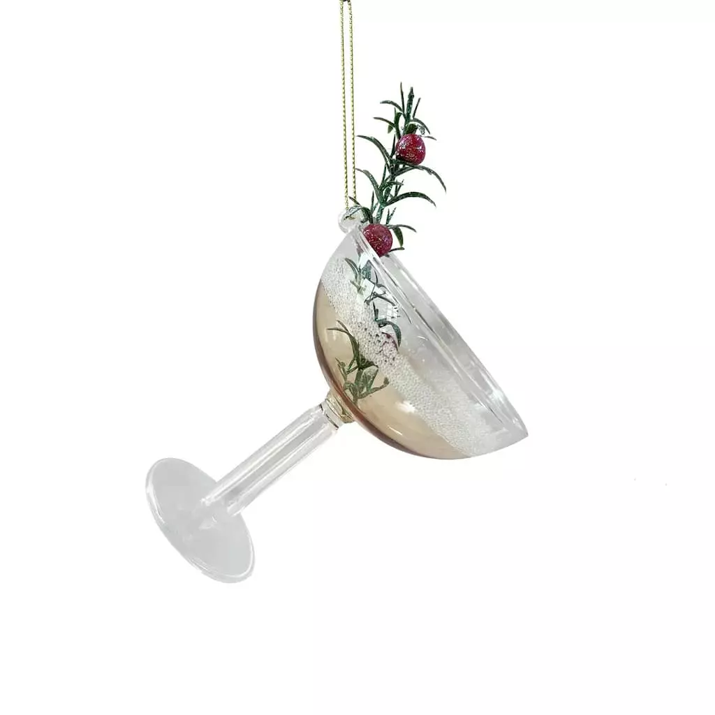 Brand new 🛒 Glass Fancy Cocktail Ornament by Ashland® 😉 5 Brand new 🛒 Glass Fancy Cocktail Ornament by Ashland® 😉 - Image 3