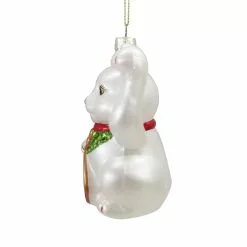 New 😉 4" Glass Money Cat Ornament by Ashland® Christmas 😀 6 New 😉 4" Glass Money Cat Ornament by Ashland® Christmas 😀 -Michaels Store 10697666 2