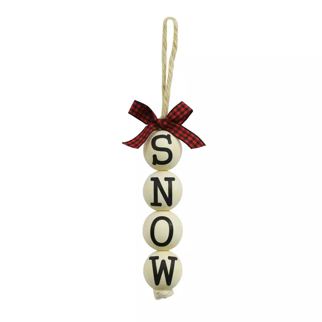 New ❤️ Assorted Christmas Sentiment on Beads Ornament by Ashland® 🤩 7 New ❤️ Assorted Christmas Sentiment on Beads Ornament by Ashland® 🤩 - Image 5