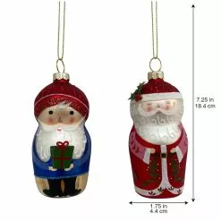 Best reviews of 🔔 Assorted Glass Nesting Doll Character Ornament by Ashland® ⭐ -Michaels Store 10697795 3