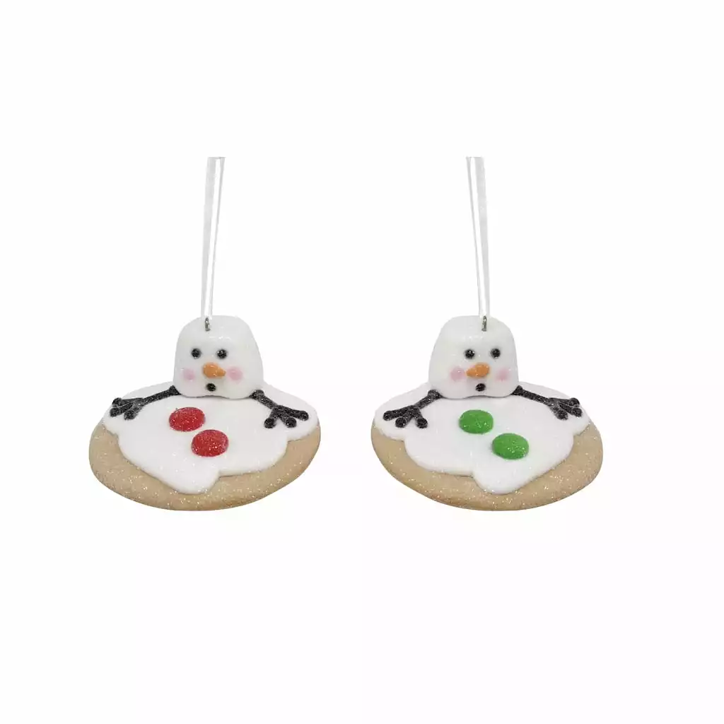 Buy 🎁 Assorted Melting Snowman Cookie Ornament by Ashland® ✨ 3 Buy 🎁 Assorted Melting Snowman Cookie Ornament by Ashland® ✨