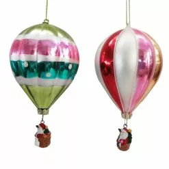 Deals ✨ 6" Assorted Glass Hot Air Balloon Ornament by Ashland® 🌟 Christmas 👏 -Michaels Store 10697823 2