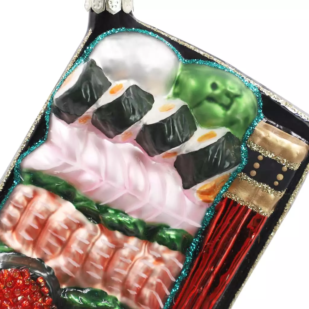 Promo ✨ Multicolor Glass Sushi Ornament by Ashland® 💯 4 Promo ✨ Multicolor Glass Sushi Ornament by Ashland® 💯 - Image 2