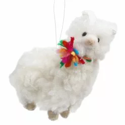 Flash Sale ✨ White Fluffy Llama Ornament by Ashland® 😍 Christmas 😉