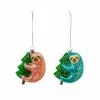 Coupon ⭐ Assorted 3'' Sloth and Tree Glass ❄ Christmas Ornament by Ashland® ✨ -Michaels Store 10697966 1
