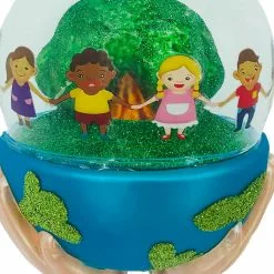 Deals ✔️ Glass Earth Held in Hands Ornament by Ashland® ✨ -Michaels Store 10697971 2