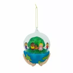 Deals ✔️ Glass Earth Held in Hands Ornament by Ashland® ✨ -Michaels Store 10697971 3