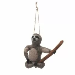 Buy ✨ Assorted 6" Wool Sloth Ornament by Ashland® ⭐ -Michaels Store 10697977 2