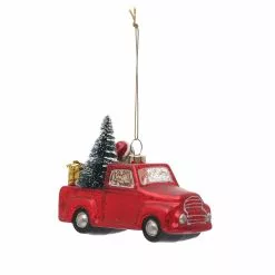 Cheap 👏 Red Glass Truck Ornament by Ashland® 🎁 -Michaels Store 10697983 3
