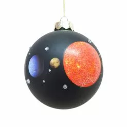 Buy ❤️ Galaxy Glass Ball Ornament by Ashland® ✔️ -Michaels Store 10698014 2