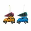 Outlet ⭐ Assorted Glass Jeep with Tree Ornament by Ashland® ⌛ -Michaels Store 10698111