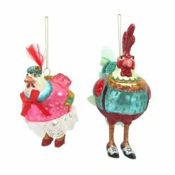 Coupon 🥰 Assorted Glass Chicken Ornament by Ashland® 🔔 -Michaels Store 10698354 3