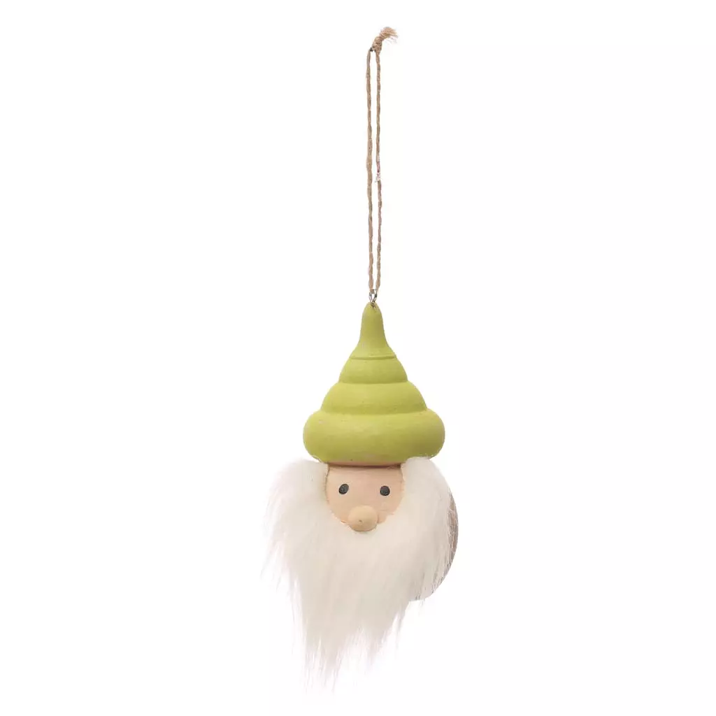 Wholesale 🎉 Assorted 4.25'' Fluffy Gnome Wood Christmas Ornament by Ashland® 🔔 4 Wholesale 🎉 Assorted 4.25'' Fluffy Gnome Wood Christmas Ornament by Ashland® 🔔 - Image 2