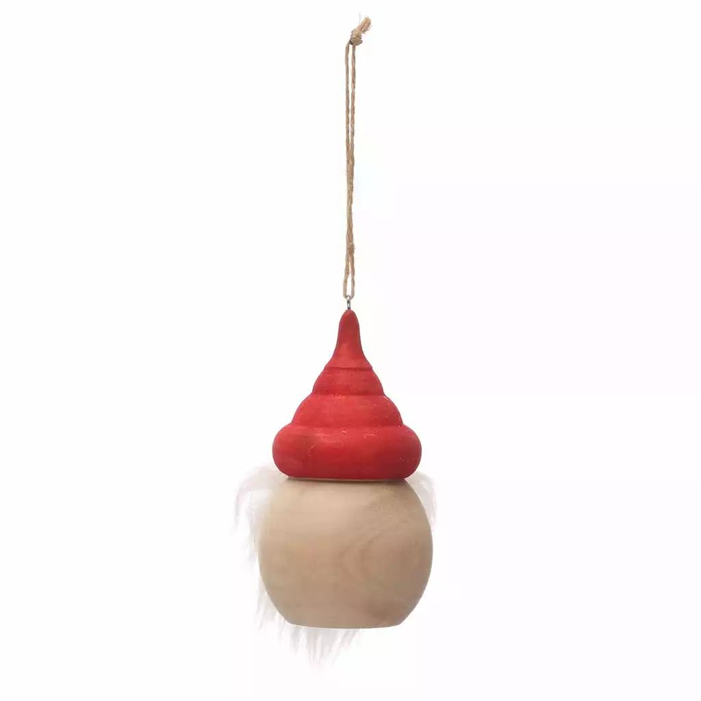 Wholesale 🎉 Assorted 4.25'' Fluffy Gnome Wood Christmas Ornament by Ashland® 🔔 7 Wholesale 🎉 Assorted 4.25'' Fluffy Gnome Wood Christmas Ornament by Ashland® 🔔 - Image 5
